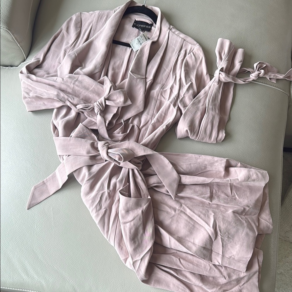 Express Chic Trench Coat Jacket